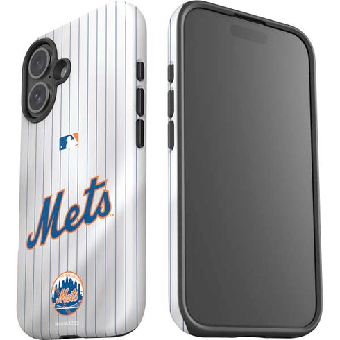 MLB New York Mets Home Jersey iPhone 16 Impact Case